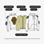 Kvell Sports ShieldFlex Armoured Riding Fleece Hoodie - Image 12
