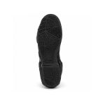 Kvell Sports Black Motorcycle Racing Boots Foot Angled View