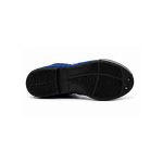 Kvell Sports Blue Motorcycle Racing Boots Foot Angled View