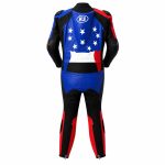 Kvell Sports Wonder Woman Custom Motorcycle Leather Racing Suit - Image 3
