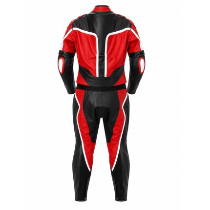 Kvell Sports Red Viper Two-Piece Motorcycle Racing Suit