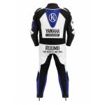 Kvell Sports Yamaha Racing Edition One-Piece Motorcycle Leather Racing Suit - Image 3