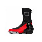 Kvell Orange & Black Racing Customized Boots - Image 3