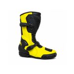 Kvell Sports VoltRacer Pro Neon Yellow & Black Motorcycle Racing Boots - Image 3